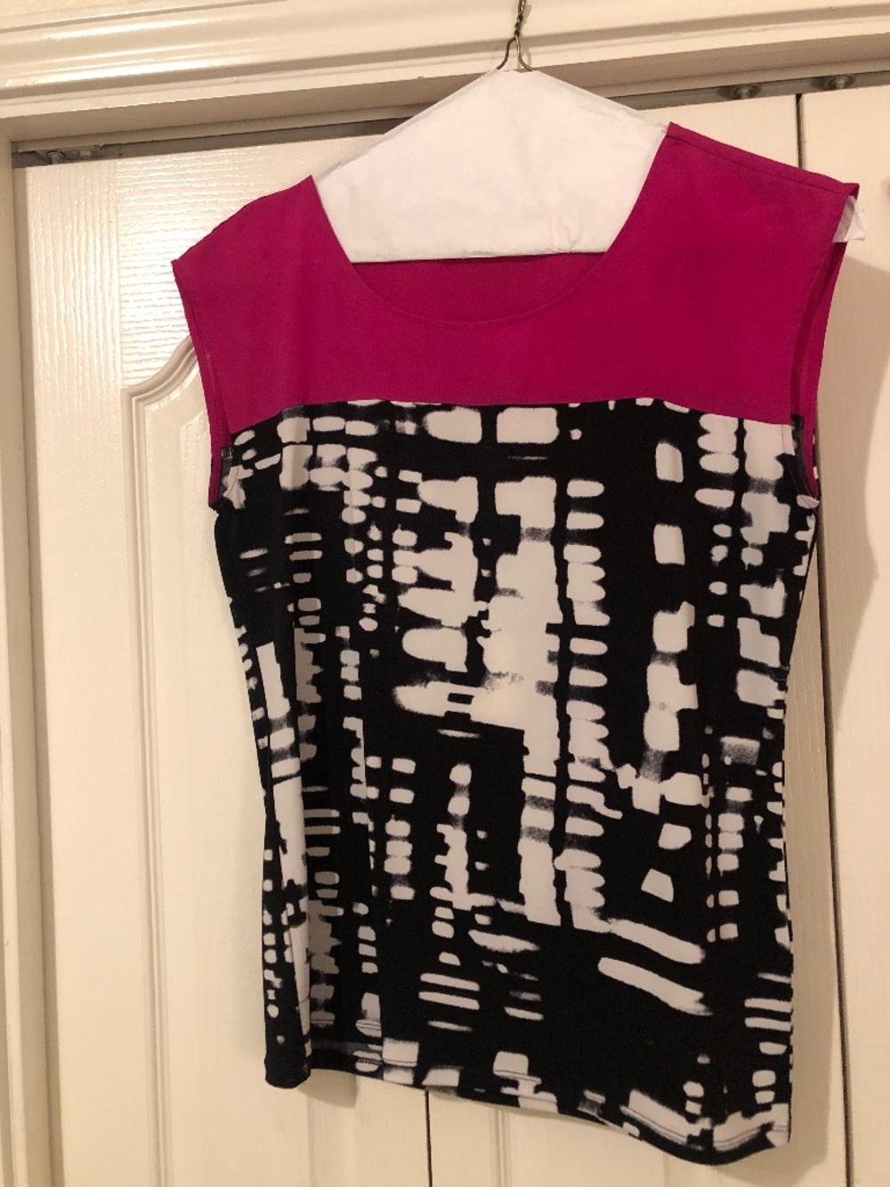 Beautiful sleeveless blouse